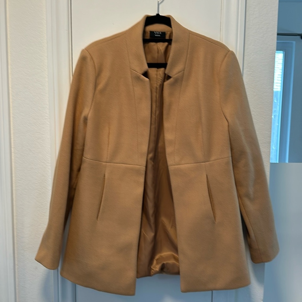 Vici Camel Pea Coat